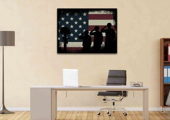 EdgyPatriots The Salute #5 - Army Rangers- Military Art- Rustic American Flag- Patriotic Wall Art- Navy Seals- Army Wall Decor- US Marines 4 EdgyPatriots The Salute #5 - Army Rangers- Military Art- Rustic American Flag- Patriotic Wall Art- Navy Seals- Army Wall Decor- US Marines