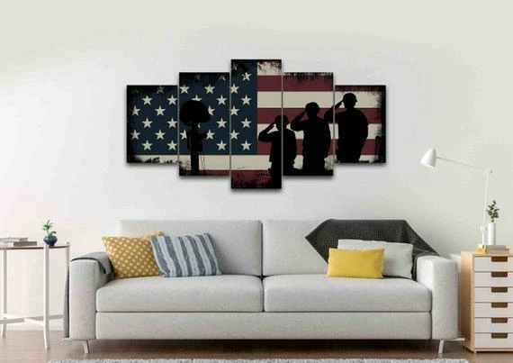 EdgyPatriots The Salute #5 - Army Rangers- Military Art- Rustic American Flag- Patriotic Wall Art- Navy Seals- Army Wall Decor- US Marines 6 EdgyPatriots The Salute #5 - Army Rangers- Military Art- Rustic American Flag- Patriotic Wall Art- Navy Seals- Army Wall Decor- US Marines
