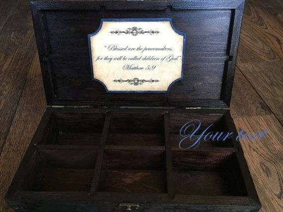 AcquarelaArt Thin Blue Line American Flag Wooden Watch Box,Mens Watch Box,American Flag Box,Watch Display,Police Officer Gift,Police Flag,Gift For Him 12 AcquarelaArt Thin Blue Line American Flag Wooden Watch Box,Mens Watch Box,American Flag Box,Watch Display,Police Officer Gift,Police Flag,Gift For Him