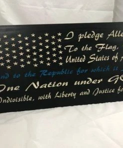 The American Store Thin Blue Line, Pledge Of Allegiance, Rustic Flag, Thin Red Line, America Flag, Distressed American Flag, Patriotic, USA, Americana, Police Concealment Flags