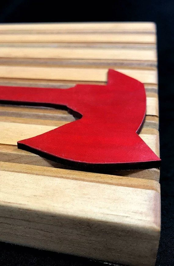 The American Store Thin Red Line - American Flag Challenge Coin Display - Firefighter Coin Holder - Axe Flag - Customizable 7 The American Store Thin Red Line - American Flag Challenge Coin Display - Firefighter Coin Holder - Axe Flag - Customizable