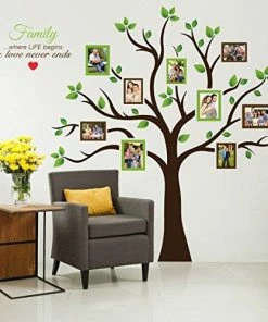 Timber Artbox Large Family Tree Photo Frames Wall Decal - The Sweetest Highlight Of Your Home And Family Wall Decor & Art