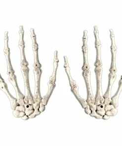 Shenzhen Chen Yao Electronic Technology Co., Ltd Top 2pcs 1 Pairs Plastic Skeleton Hands Haunted House For Halloween Decoration Halloween Props
