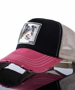 TQMSMY Hats & Caps Store TQMSMY Unisex Sun Hats For Men Hip Hop Hat Breathable Mesh Baseball Caps Women Embroidery Panda Snapback Caps Summer Gorras