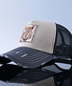 TQMSMY Hats & Caps Store TQMSMY Unisex Sun Hats For Men Hip Hop Hat Breathable Mesh Baseball Caps Women Embroidery Panda Snapback Caps Summer Gorras