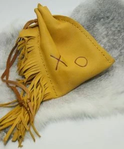 HollyHawkDesigns Travel Game Pouch - Tic Tac Toe Pouch - Leather Pouch