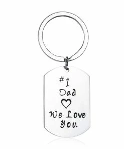 The American Store Udobuy 2 Pcs Super Cute Father Daughter Little Heart Joint Necklace Set Daddys & Daughter Best Gifts Father's Day Gift Gift Collection