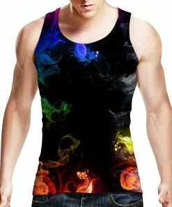 Uideazone Mens Tank Top Casual 3D Printed Patterns Graphics Tees 55 Uideazone Mens Tank Top Casual 3D Printed Patterns Graphics Tees