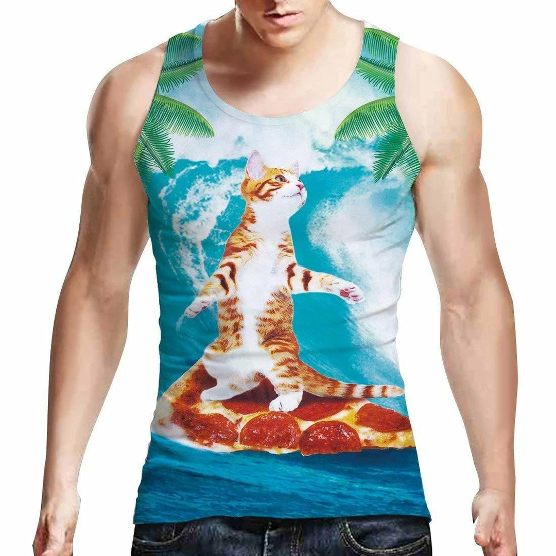 Uideazone Mens Tank Top Casual 3D Printed Patterns Graphics Tees 9 Uideazone Mens Tank Top Casual 3D Printed Patterns Graphics Tees