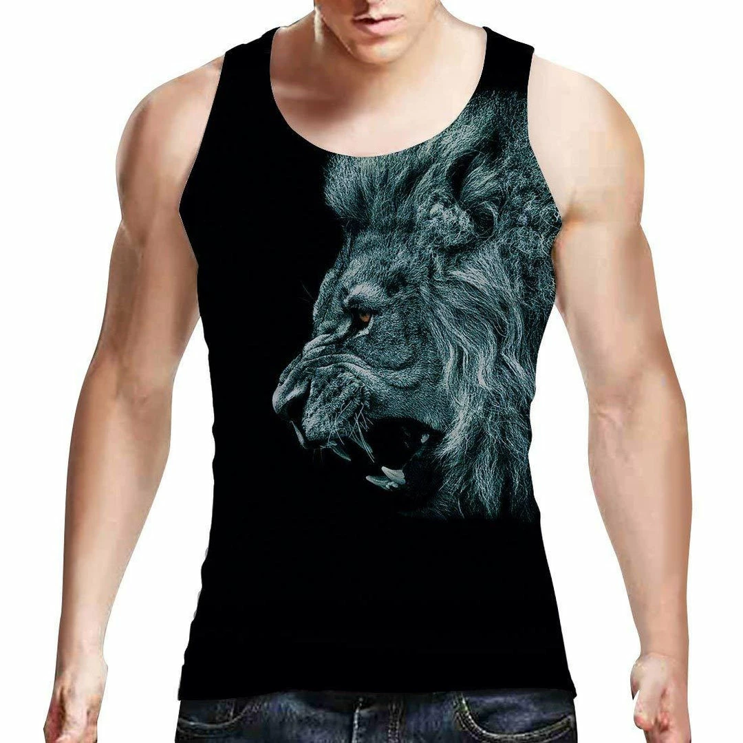 Uideazone Mens Tank Top Casual 3D Printed Patterns Graphics Tees 10 Uideazone Mens Tank Top Casual 3D Printed Patterns Graphics Tees