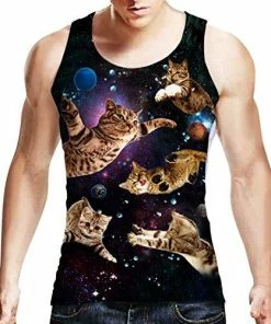 Uideazone Mens Tank Top Casual 3D Printed Patterns Graphics Tees 81 Uideazone Mens Tank Top Casual 3D Printed Patterns Graphics Tees
