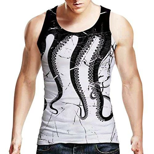 Uideazone Mens Tank Top Casual 3D Printed Patterns Graphics Tees 35 Uideazone Mens Tank Top Casual 3D Printed Patterns Graphics Tees
