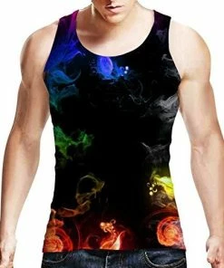 Uideazone Mens Tank Top Casual 3D Printed Patterns Graphics Tees 88 Uideazone Mens Tank Top Casual 3D Printed Patterns Graphics Tees