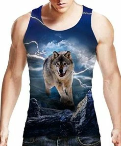 Uideazone Mens Tank Top Casual 3D Printed Patterns Graphics Tees 95 Uideazone Mens Tank Top Casual 3D Printed Patterns Graphics Tees