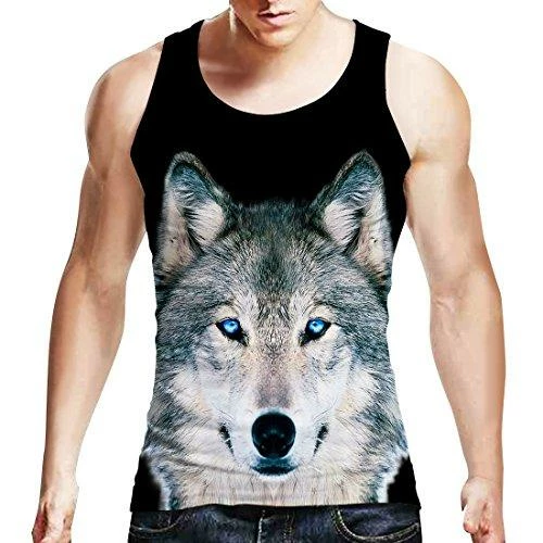 Uideazone Mens Tank Top Casual 3D Printed Patterns Graphics Tees 46 Uideazone Mens Tank Top Casual 3D Printed Patterns Graphics Tees