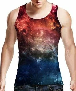Uideazone Mens Tank Top Casual 3D Printed Patterns Graphics Tees 101 Uideazone Mens Tank Top Casual 3D Printed Patterns Graphics Tees