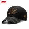 UNIKEVOW Official Store UNIKEVOW High Quality Baseball Cap Unisex Sports Leisure Hats Leaf Embroidery Sport Cap For Men And Women Hip Hop Hats Baseball Caps