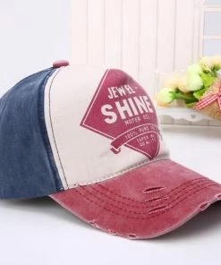 Onlineamericanstore Unisex Cotton Twill Snapback Colorful Baseball Cap Accessories