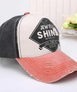 Onlineamericanstore Unisex Cotton Twill Snapback Colorful Baseball Cap Accessories