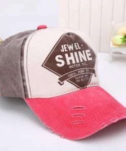 Onlineamericanstore Unisex Cotton Twill Snapback Colorful Baseball Cap Accessories