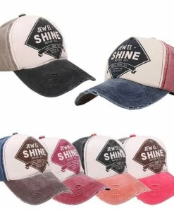 Onlineamericanstore Unisex Cotton Twill Snapback Colorful Baseball Cap Accessories
