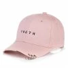 Onlineamericanstore Accessories Unisexe Lettre Imprimé Solide Caps Hommes Femmes Anneau Hip Hop Casquette De Baseball Coton Snapback Chapeau