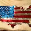 FastLaneMetalWorx United States With American Flag Flags & Banner