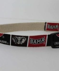 Collarswithcolor Pets University Of Alabama Hemp Dog Collar Or Leash