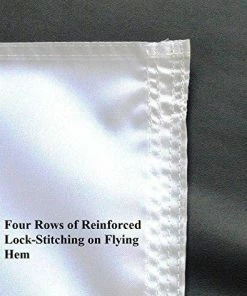 Online American Store Flags & Banner US Flag Factory - 3'x5' Christian Flag (Sewn Cross) - 100% American Made - Outdoor SolarMax Nylon - Premium Quality