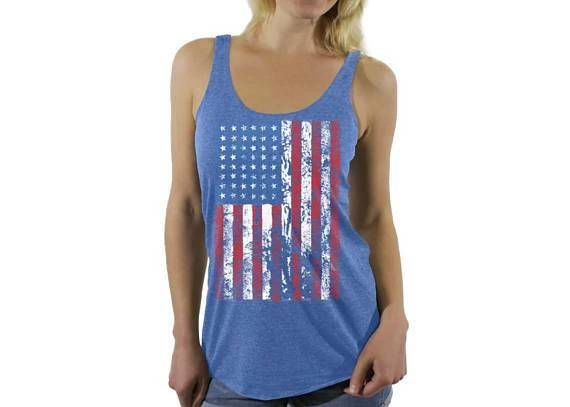 DreamteesUS USA Distressed American Flag Racerback Tank Tops USA Fitness Tank Top USA Flag Perfect For Gym And Yoga 4th Of July 3 DreamteesUS USA Distressed American Flag Racerback Tank Tops USA Fitness Tank Top USA Flag Perfect For Gym And Yoga 4th Of July