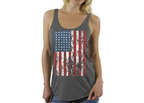 DreamteesUS USA Distressed American Flag Racerback Tank Tops USA Fitness Tank Top USA Flag Perfect For Gym And Yoga 4th Of July 5 DreamteesUS USA Distressed American Flag Racerback Tank Tops USA Fitness Tank Top USA Flag Perfect For Gym And Yoga 4th Of July
