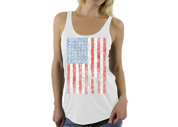 DreamteesUS USA Distressed American Flag Racerback Tank Tops USA Fitness Tank Top USA Flag Perfect For Gym And Yoga 4th Of July 6 DreamteesUS USA Distressed American Flag Racerback Tank Tops USA Fitness Tank Top USA Flag Perfect For Gym And Yoga 4th Of July