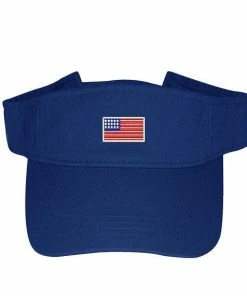 PrfctoLifestyle USA Flag Visor | Sun Visors, Flag Visor Hat, Red White And Blue, Memorial Day Visor Hat, 4th Of July Visor, Sun Hat, Labor Day Beach Hat