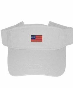 PrfctoLifestyle USA Flag Visor | Sun Visors, Flag Visor Hat, Red White And Blue, Memorial Day Visor Hat, 4th Of July Visor, Sun Hat, Labor Day Beach Hat