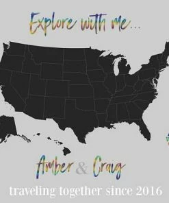 Online American Store Patriotic Stickers USA Travel Map, Map Your Travels, Canvas Pushpin Map, Husband Gift, Personalized Canvas, Personalized Map, Personalized Wedding Gift