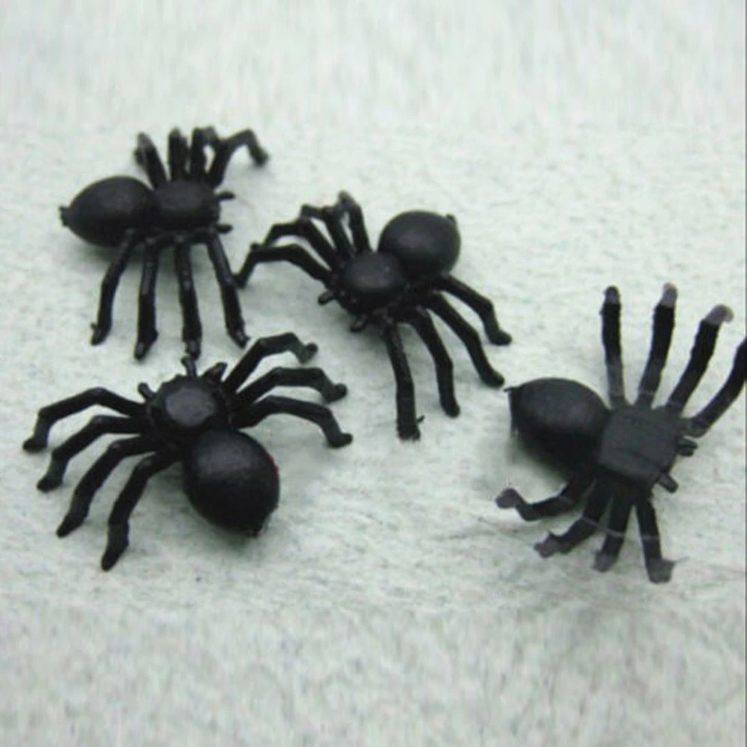 International Home Garden Store Useful 50pcs 2*1.4cm Plastic Black Spider Halloween Decoration Festival Supplies Funny Prank Toys Decoration Realistic Prop Halloween Decorations 7 International Home Garden Store Useful 50pcs 2*1.4cm Plastic Black Spider Halloween Decoration Festival Supplies Funny Prank Toys Decoration Realistic Prop Halloween Decorations