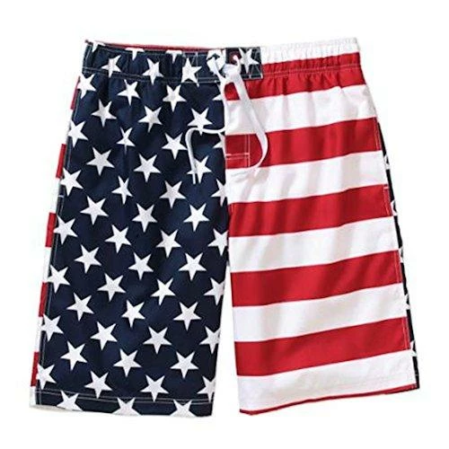 Onlineamericanstore Mens Clothing UZZI Men's Faded Patriotic Glory USA American Flag Swim Trunks 4 Onlineamericanstore Mens Clothing UZZI Men's Faded Patriotic Glory USA American Flag Swim Trunks