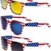 The American Store Clothing Accessories V.W.E. Classic American Patriot Flag Mirror Sunglasses USA 2 The American Store Clothing Accessories V.W.E. Classic American Patriot Flag Mirror Sunglasses USA
