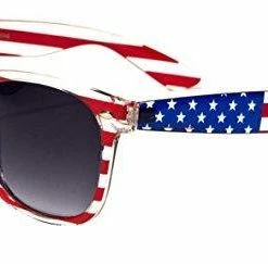 The American Store Clothing Accessories V.W.E. Classic American Patriot Flag Mirror Sunglasses USA