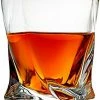 Online American Store Venero Whiskey Glasses - Set Of 4 - Premium Lead-Free Crystal Glass Cups - Large 10 Oz Tasting Tumblers For Drinking Scotch, Bourbon, Irish Whisky, Brandy - Luxury Gift Box For Men Or Women