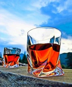 Online American Store Venero Whiskey Glasses - Set Of 4 - Premium Lead-Free Crystal Glass Cups - Large 10 Oz Tasting Tumblers For Drinking Scotch, Bourbon, Irish Whisky, Brandy - Luxury Gift Box For Men Or Women 13 Online American Store Venero Whiskey Glasses - Set Of 4 - Premium Lead-Free Crystal Glass Cups - Large 10 Oz Tasting Tumblers For Drinking Scotch, Bourbon, Irish Whisky, Brandy - Luxury Gift Box For Men Or Women