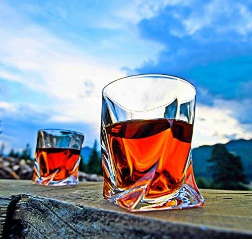 Online American Store Venero Whiskey Glasses - Set Of 4 - Premium Lead-Free Crystal Glass Cups - Large 10 Oz Tasting Tumblers For Drinking Scotch, Bourbon, Irish Whisky, Brandy - Luxury Gift Box For Men Or Women 7 Online American Store Venero Whiskey Glasses - Set Of 4 - Premium Lead-Free Crystal Glass Cups - Large 10 Oz Tasting Tumblers For Drinking Scotch, Bourbon, Irish Whisky, Brandy - Luxury Gift Box For Men Or Women