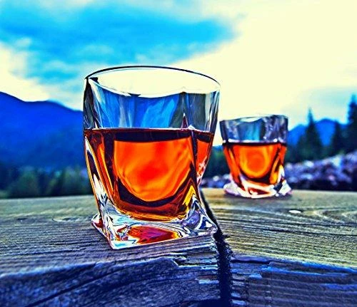 Online American Store Venero Whiskey Glasses - Set Of 4 - Premium Lead-Free Crystal Glass Cups - Large 10 Oz Tasting Tumblers For Drinking Scotch, Bourbon, Irish Whisky, Brandy - Luxury Gift Box For Men Or Women 8 Online American Store Venero Whiskey Glasses - Set Of 4 - Premium Lead-Free Crystal Glass Cups - Large 10 Oz Tasting Tumblers For Drinking Scotch, Bourbon, Irish Whisky, Brandy - Luxury Gift Box For Men Or Women