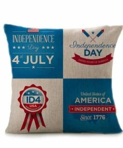 Onlineamericanstore Vintage American Flag Pillowcase For The Pillow 45*45 Velvet Pillow Cover Pillowcase