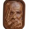 TheWoodGrainGallery American Vintage Collection Vintage Wood Carving - Old Man Wood Carving - Old Man Sculpture - Wood Decor Wood Carving Wood Wall Art Decor Wall Hanging - MADE TO ORDER