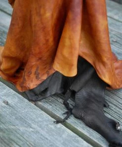 Online American Store Virgin Mary Leather Sculpture -Mary Mother Of God - Religious Figurine, Flowing Robe Mother Mary Sculpture, Madonna