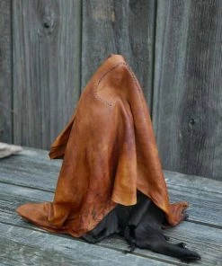 Online American Store Virgin Mary Leather Sculpture -Mary Mother Of God - Religious Figurine, Flowing Robe Mother Mary Sculpture, Madonna