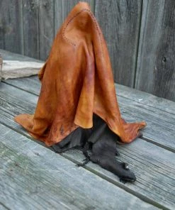 Online American Store Virgin Mary Leather Sculpture -Mary Mother Of God - Religious Figurine, Flowing Robe Mother Mary Sculpture, Madonna