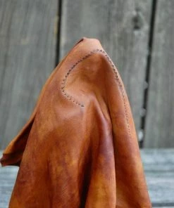 Online American Store Virgin Mary Leather Sculpture -Mary Mother Of God - Religious Figurine, Flowing Robe Mother Mary Sculpture, Madonna