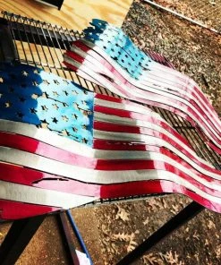 KnoxCNC Flags & Banner Wavy American Flag